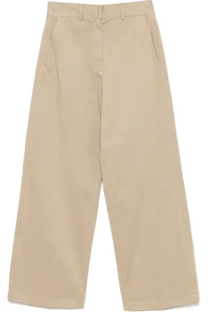 FORTE FORTE Cotton High Waisted Trousers