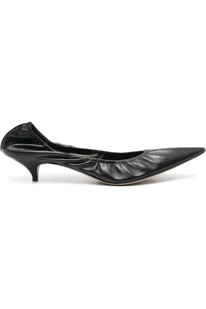 The Row Uxor Leather Pumps