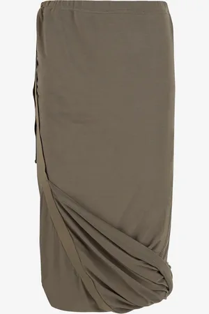 Helmut Lang Asymmetrical Jersey Skirt