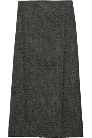 Prada Wool Long Skirt
