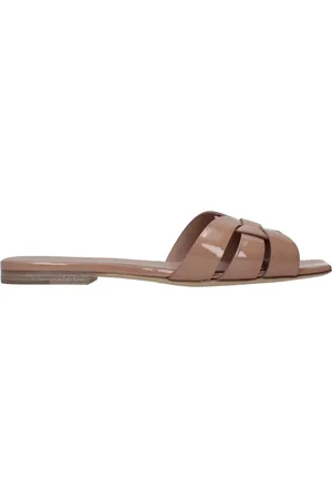Saint Laurent Slippers and Hooves Women Pink/Nude Paint