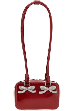 Self-Portrait Burgundy Leather