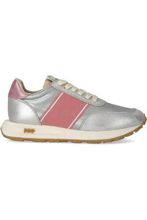 Philippe model Tour Low Vintage Metal Argent Rose Sneaker
