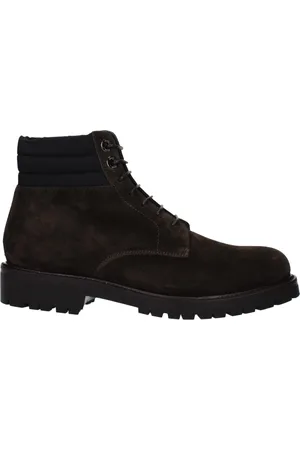 MOORER Boots Women Suede Brown/Black