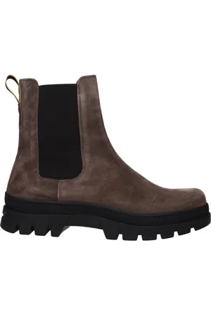 MOORER Morisot Boots Men Suede Gray/Mink