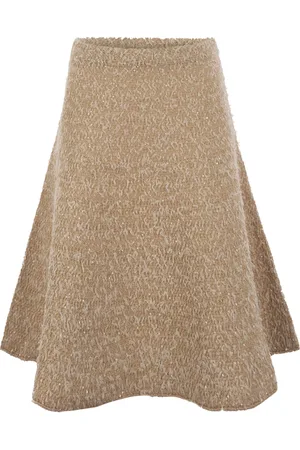 Fabiana Filippi Tweed Effect Flared Skirt