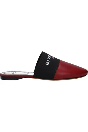 Givenchy Slippers and Hooves Bedford Women Leather Red/Cherry