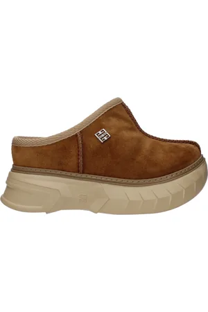 Givenchy Slippers and Hooves Marshmallow Woman Suede Brown