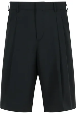 LANEUS Virgin Wool Bermuda Shorts