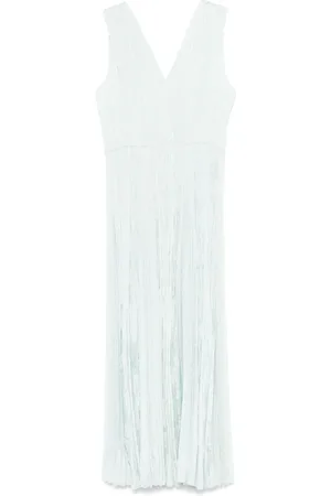 FORTE FORTE Pleated Long Dress