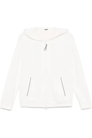 Brunello Cucinelli Cotton And Silk Blend Hoodie