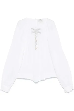 FORTE FORTE Embroidered Blouse