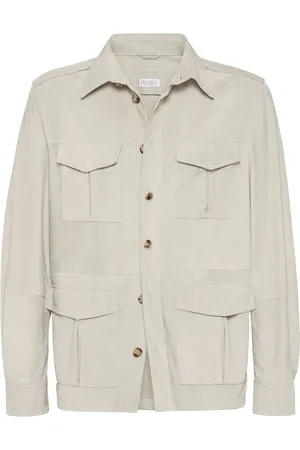 Brunello Cucinelli Leather Jacket