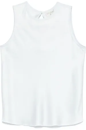 FORTE FORTE Satin Sleeveless Top