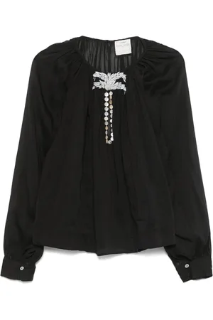 FORTE FORTE Embroidered Blouse