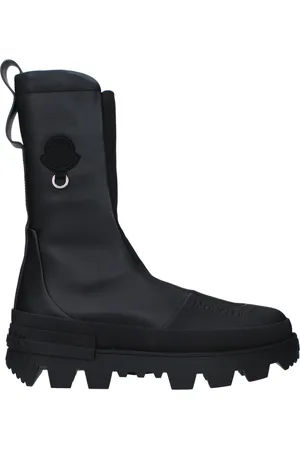 Moncler Boots X Willow Smith Men Leather Black