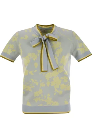 Elisabetta Franchi Floral Jacquard Jumper
