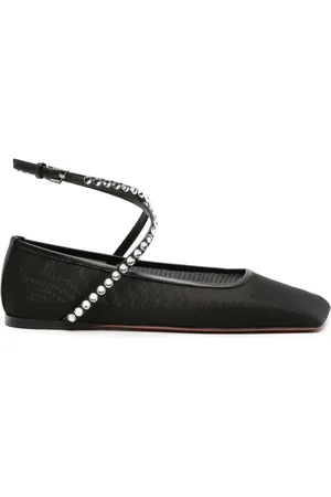 Amina Muaddi Ane Ballet Flats