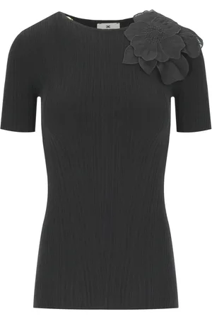 Elisabetta Franchi T Shirt With Flower