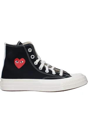 Comme des Garçons Sneakers Women Fabric Black