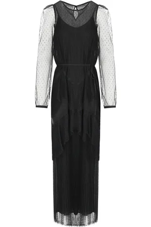 Twin-Set Long Pleated Dress