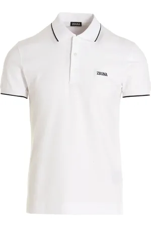 Ermenegildo Zegna Embroidered Logo Polo Shirt
