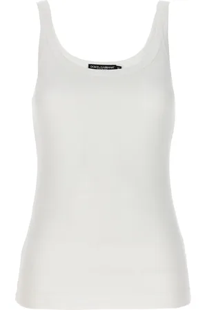 Dolce & Gabbana Ribbed Tank Top