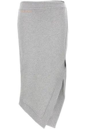 The Attico Asymmetrical Midi Skirt