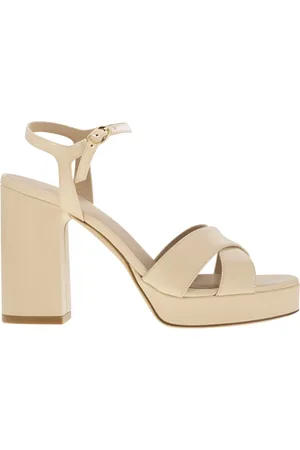 Stuart Weitzman Dayna Leather Platform Sandal