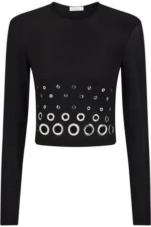 Paco rabanne Crop Top With Eyelets