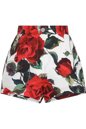 Dolce & Gabbana Printed Cotton Shorts