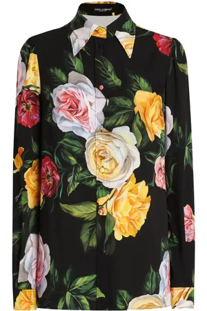 Dolce & Gabbana Printed Silk Shirt