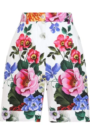 Dolce & Gabbana Printed Cotton Shorts