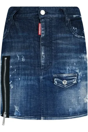 Dsquared2 Denim Mini Skirt