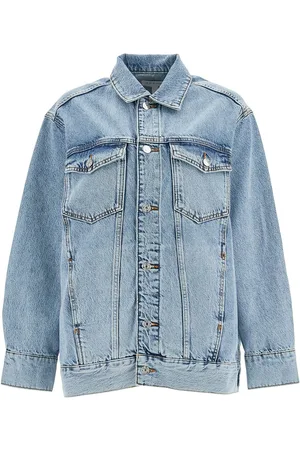 Frame Oversized Denim Jacket For