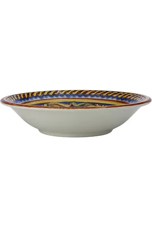 Maxwell & Williams Set 6 Plates Pasta Ceramic Salerno 21 Cm Duomo