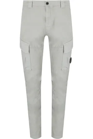 C.P. Company Stretch Sateen Blue Fox Cargo Trousers