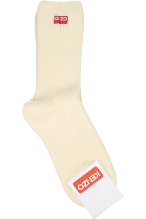 Kenzo Socks and Socks Men Cotton Beige
