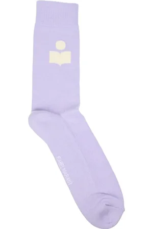 Isabel Marant Socks & Socks Men Cotton Purple/Lilac
