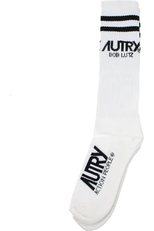 Autry Socks & Socks Women Cotton White/Black