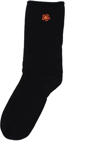 Kenzo Socks and Socks Men Cotton Black