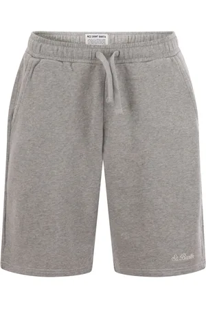 MC2 SAINT BARTH Randle Cotton Fleece Bermuda Shorts
