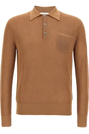 BALLANTYNE Openwork Cotton Polo Shirt