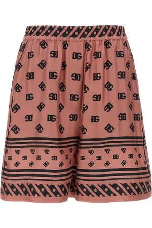 Dolce & Gabbana Silk Bermuda Shorts