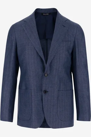 Brian Dales Single Breasted Linen Jacket