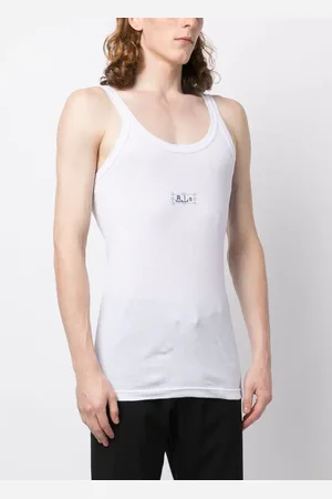 Random Identities Rib Tanktop Logo