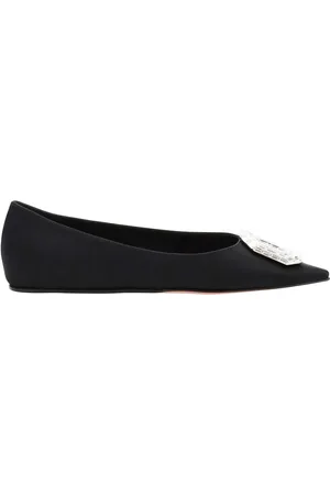 Amina Muaddi Amina Mu I Camellia Ballerina Flats