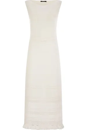 Fabiana Filippi Light Cotton Sleeveless Dress