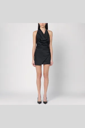 The Andamane Mini Dress With Draped Neckline