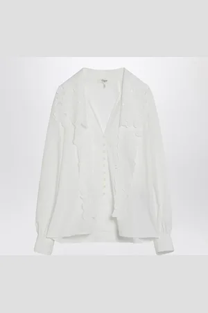 Chloé Shirt With Embroidered Bow Tie